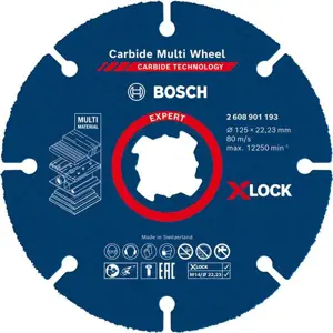 Řezný kotouč Bosch EXPERT Carbide Multi Wheel 125 mm 2608901193