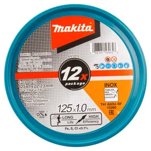 Řezný kotouč Makita 125 mm A60U E-03040-12