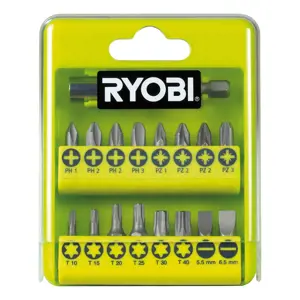 Ryobi RAK 17 SD - 17 ks sada šroubovacích bitů