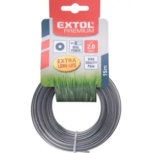 Struna s jádrem kulatá EXTOL PREMIUM 2 mm x 15 m