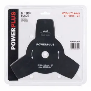 Žací nůž pro křovinořezy 255mm Powerplus POWACG3021