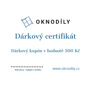 Dárkový poukaz - nákup v hodnotě 500 Kč