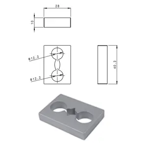 Podklad pod pant LOIRA+ 10mm