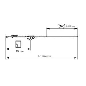 Převodovka 660 DX fixní, DM15, MM FFH 431-660 GM190