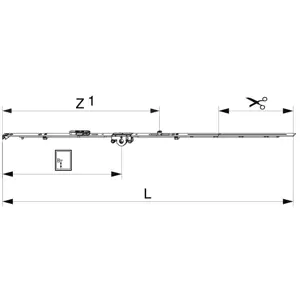 Převodovka 840 DX fixní, DM15, MM FFH 661-840 GM300