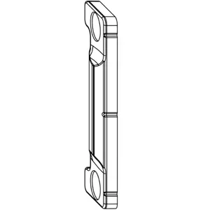 Skrytý přítlačný pant pro dřevěná okna, flac 20, osa 9 mm