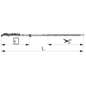 Štulpová převodovka Multi-Matic 660 fixní, FFH 431-660 GM190