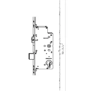 Z-TS zámek E92 DM30 PZ 4iS VK8 F-2400X16 , prodlužitelný PT