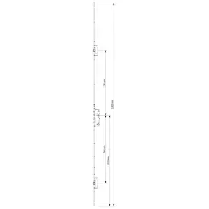 Zámek Secury Automatic (standard) DM65/92/8/20/1020/2285 GU 6-36037-89-0-1