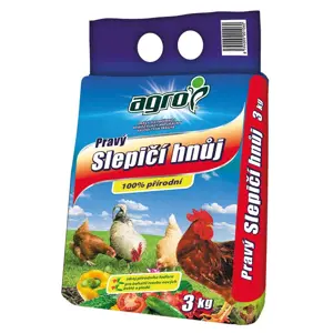 AGRO CS AGRO Pravý slepičí hnůj 3 kg