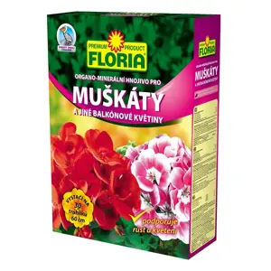 AGRO CS FLORIA Organominerální hnojivo pro muškáty 2,5 kg