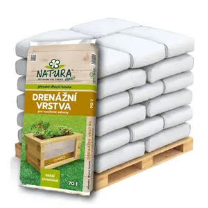 AGRO CS NATURA Drenáž pro vyvýšené záhony Paleta 36x 70 l