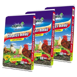 AGRO CS Slepičí hnůj 3 x 10 kg