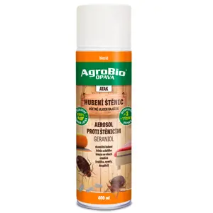 AgroBio Aerosol proti štěnicím Geraniol (ATAK) 400 ml/R