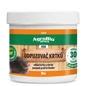 AgroBio ATAK Odpuzovač krtků 30ks