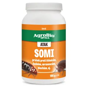 AgroBio Atak- Somi proti štěnicím a švábům 100g