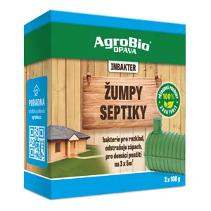 AgroBio INBAKTER Žumpy a septiky- 3x100g