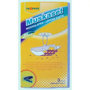 AgroBio MUSKASET lepová karta 10x20 cm