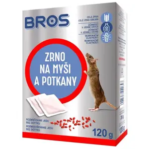 BROS zrno na myši a potkany 6 x 20 g